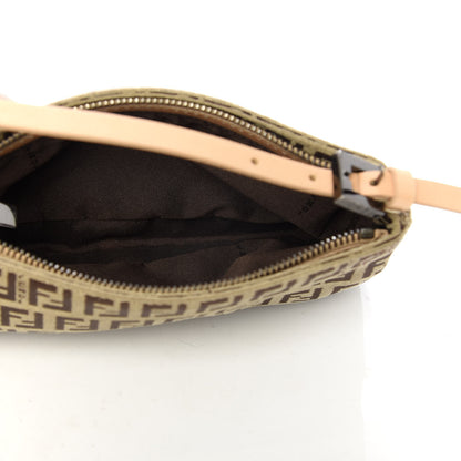 Fendi Zucchino Pochette Tan 4 of 9