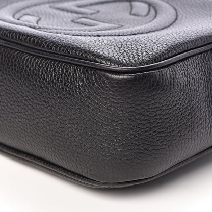 Gucci Pebbled Calfskin Small Soho Disco Bag Black 9 of 10