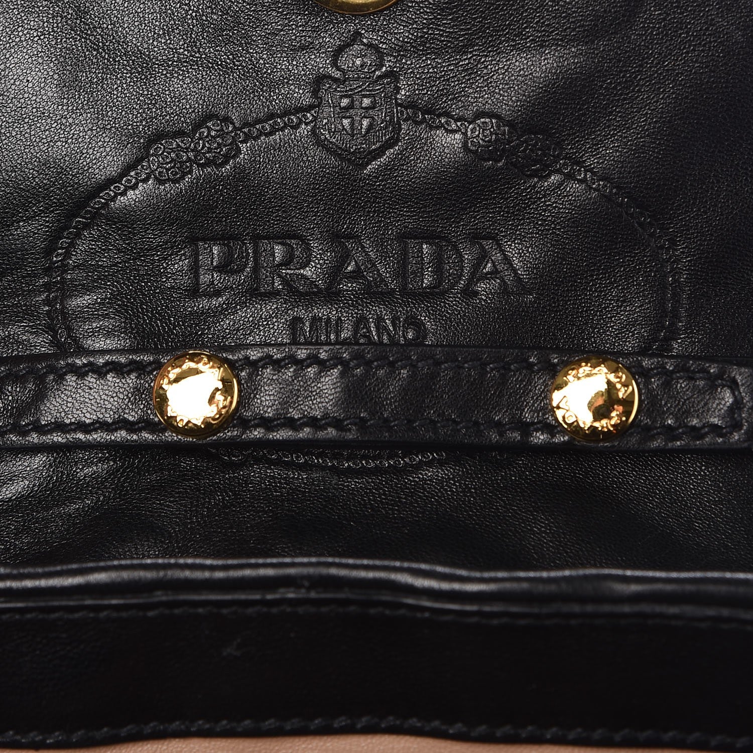 Prada Nappa Quilted Crossbody Bag Black 8 of 8