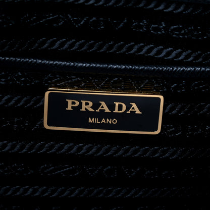 Prada Saffiano Large Galleria Double Zip Tote Black 6 of 9