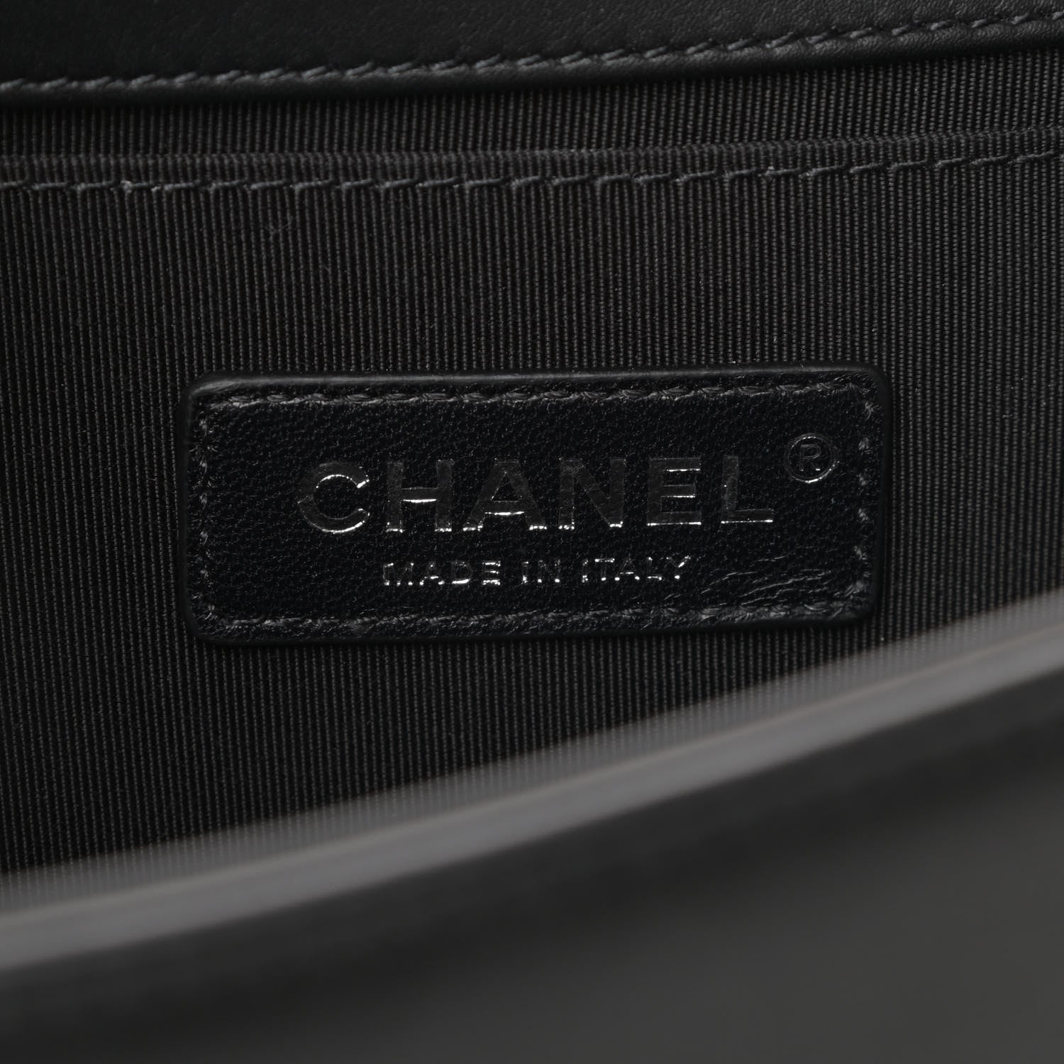 Chanel Calfskin Quilted Medium Boy Flap Black 6 of 13