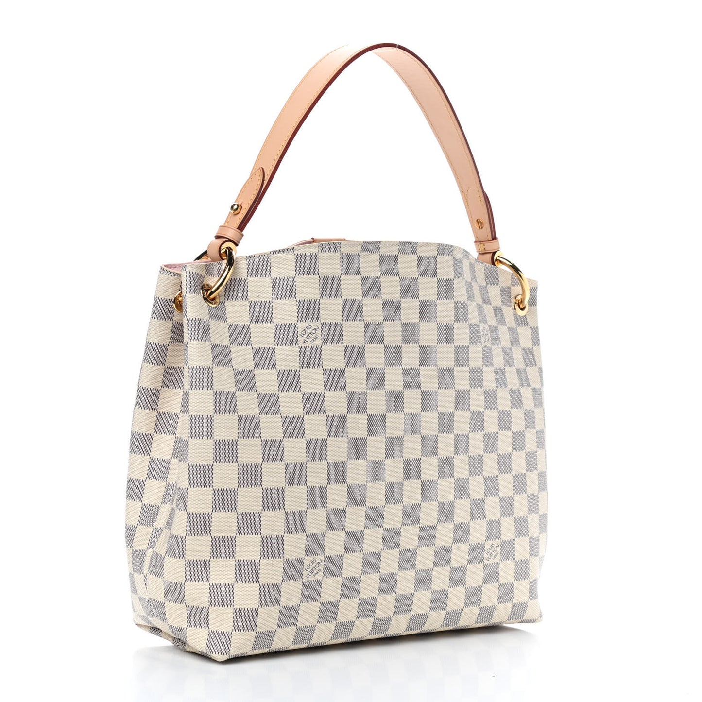 Damier Azur Graceful PM Rose Ballerine