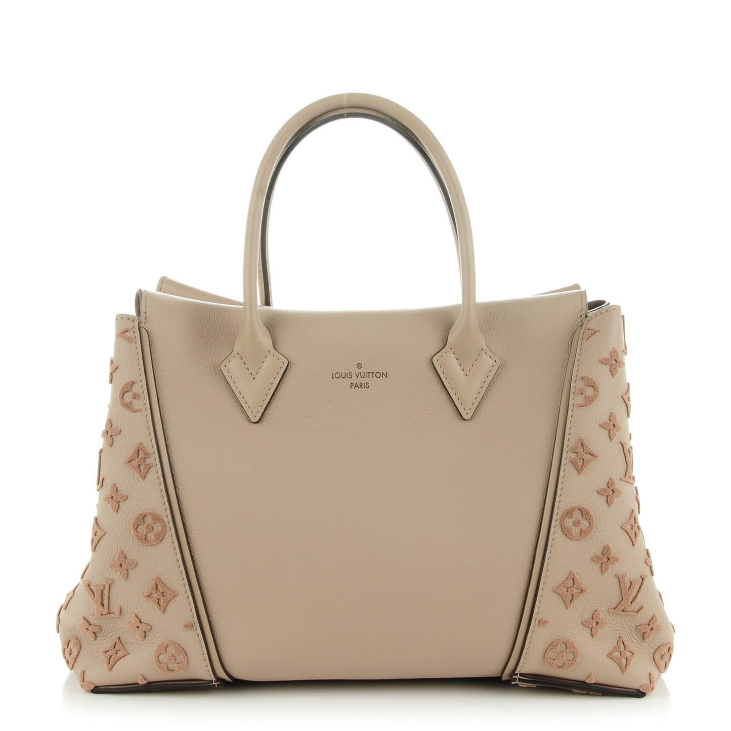 Veau Cachemire Tote W PM Galet