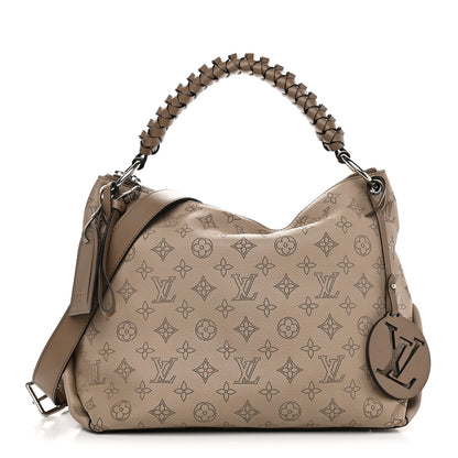 Louis Vuitton Mahina Beaubourg Hobo MM Galet 1 of 12