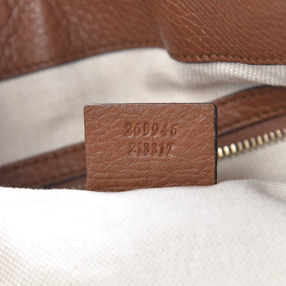 Gucci Cellarius Calfskin Large Bella Top Handle Bag Cuir 7 of 10