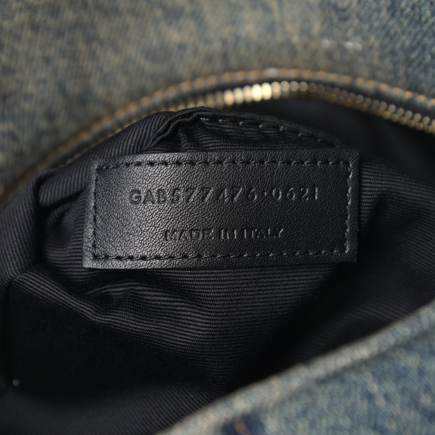 Saint Laurent Denim Quilted Small Loulou Puffer Monogram Chain Satchel Rodeo Blue 7 of 9