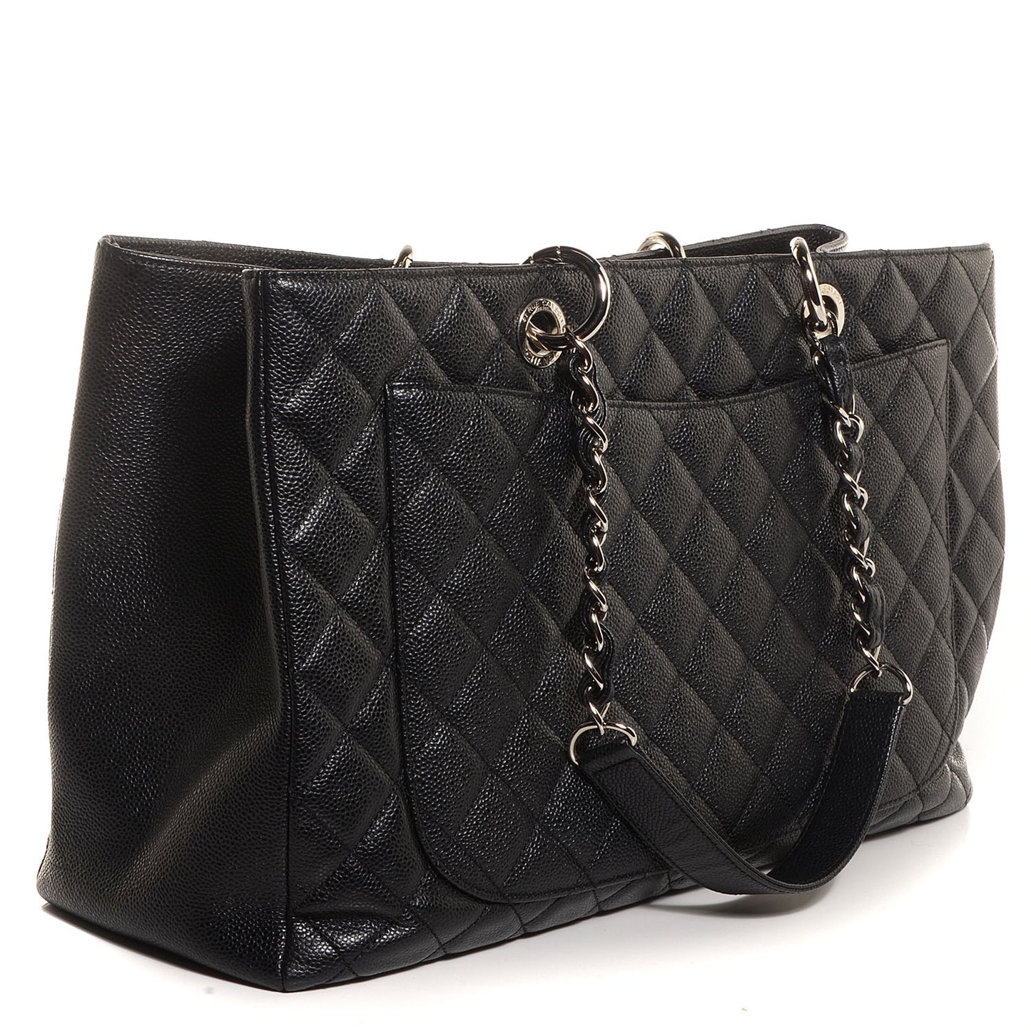 Caviar XL Grand Shopping Tote GST Black