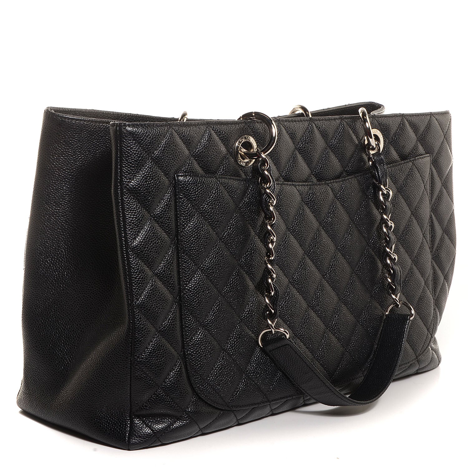 Chanel Caviar XL Grand Shopping Tote GST Black 3 of 9