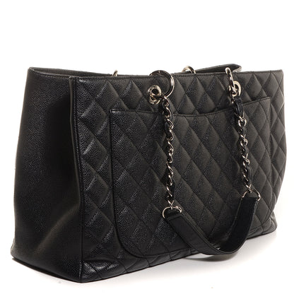 Chanel Caviar XL Grand Shopping Tote GST Black 3 of 9
