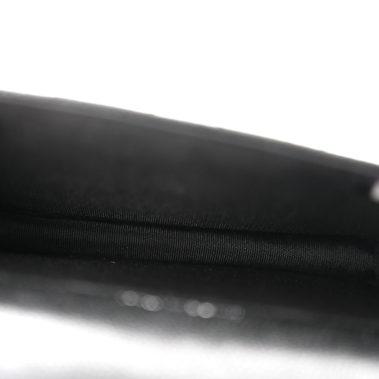 Caviar Quilted My Everything Belt Flap Card Holder Black