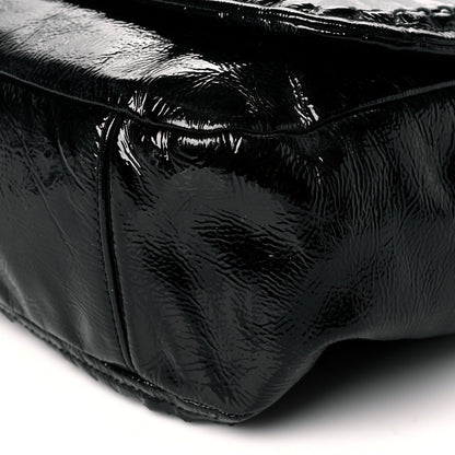 Chanel Patent Luxe Ligne Flap Black 10 of 10