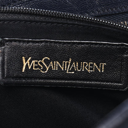 Saint Laurent Sheepskin Small Cabas ChYc Navy 6 of 8