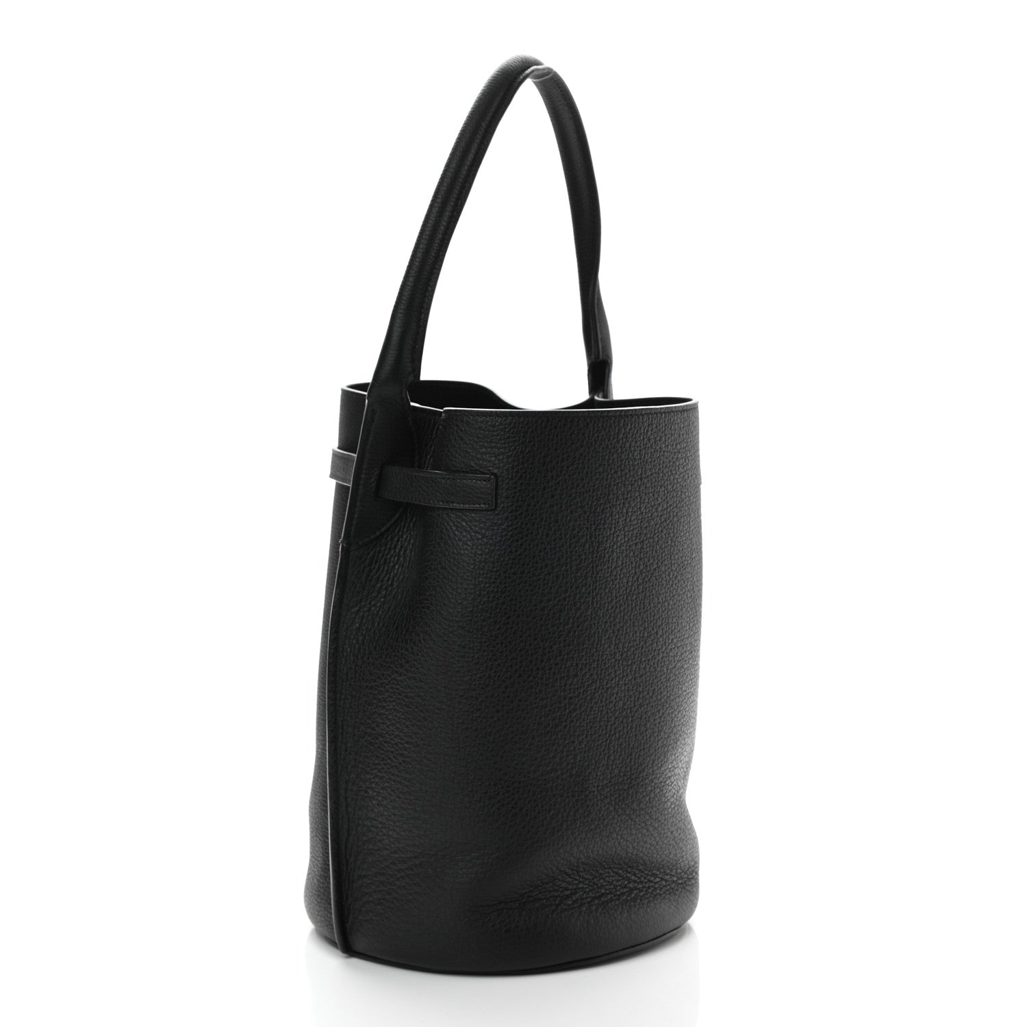 Celine Supple Grained Calfskin Big Bag Bucket Black 2 of 6