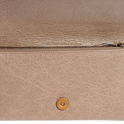 Balenciaga Agneau Classic Hardware Money Wallet Papyrus 13 of 13
