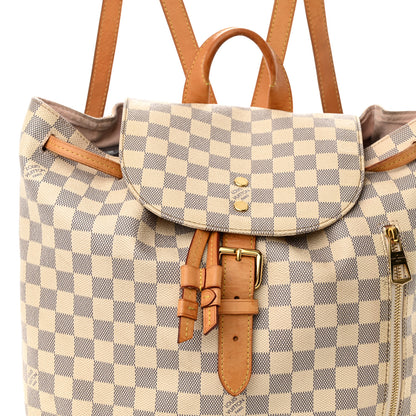 Louis Vuitton Damier Azur Sperone Backpack 6 of 11