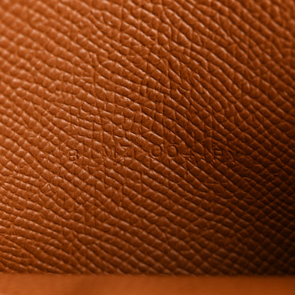 Hermes Epsom Kelly Pocket Compact Wallet Gold 7 of 9