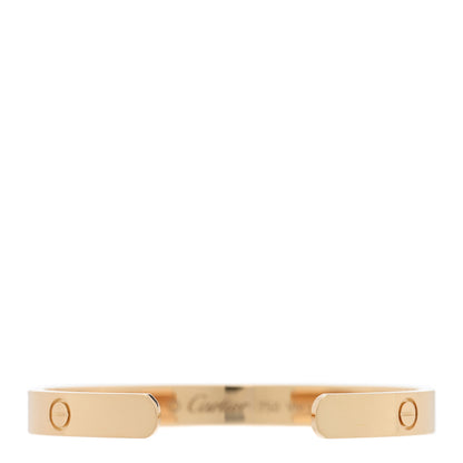 Cartier 18K Yellow Gold LOVE Cuff Bracelet 16 2 of 4
