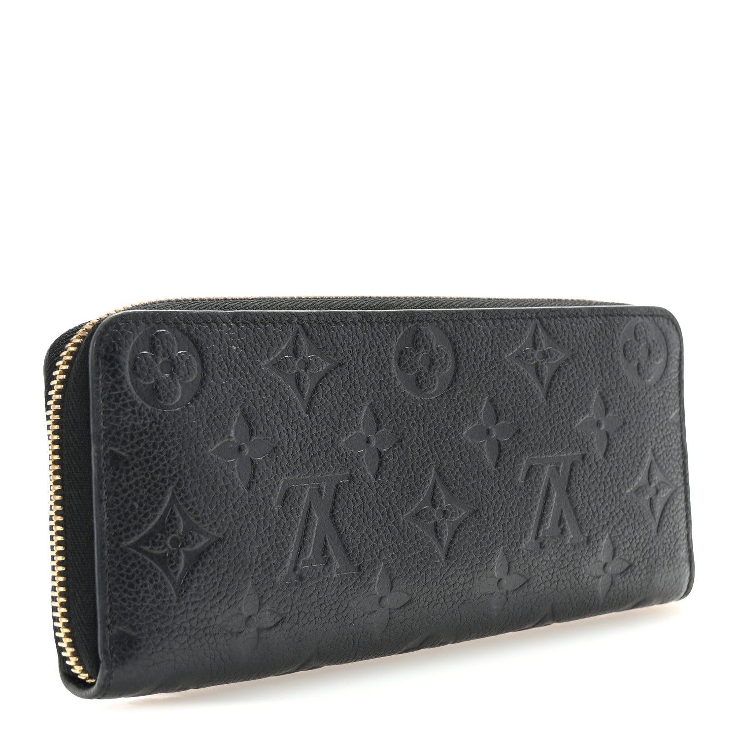 Louis Vuitton Empreinte Clemence Wallet Black 3 of 7