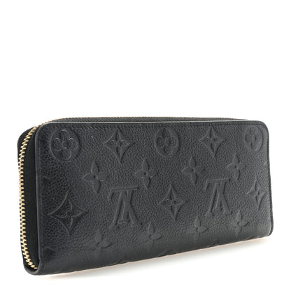 Louis Vuitton Empreinte Clemence Wallet Black 3 of 7
