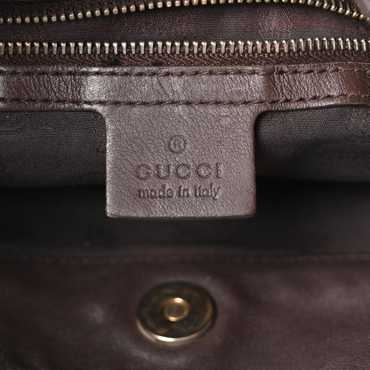 Gucci Guccissima Medium Charlotte Hobo Dark Brown 6 of 10