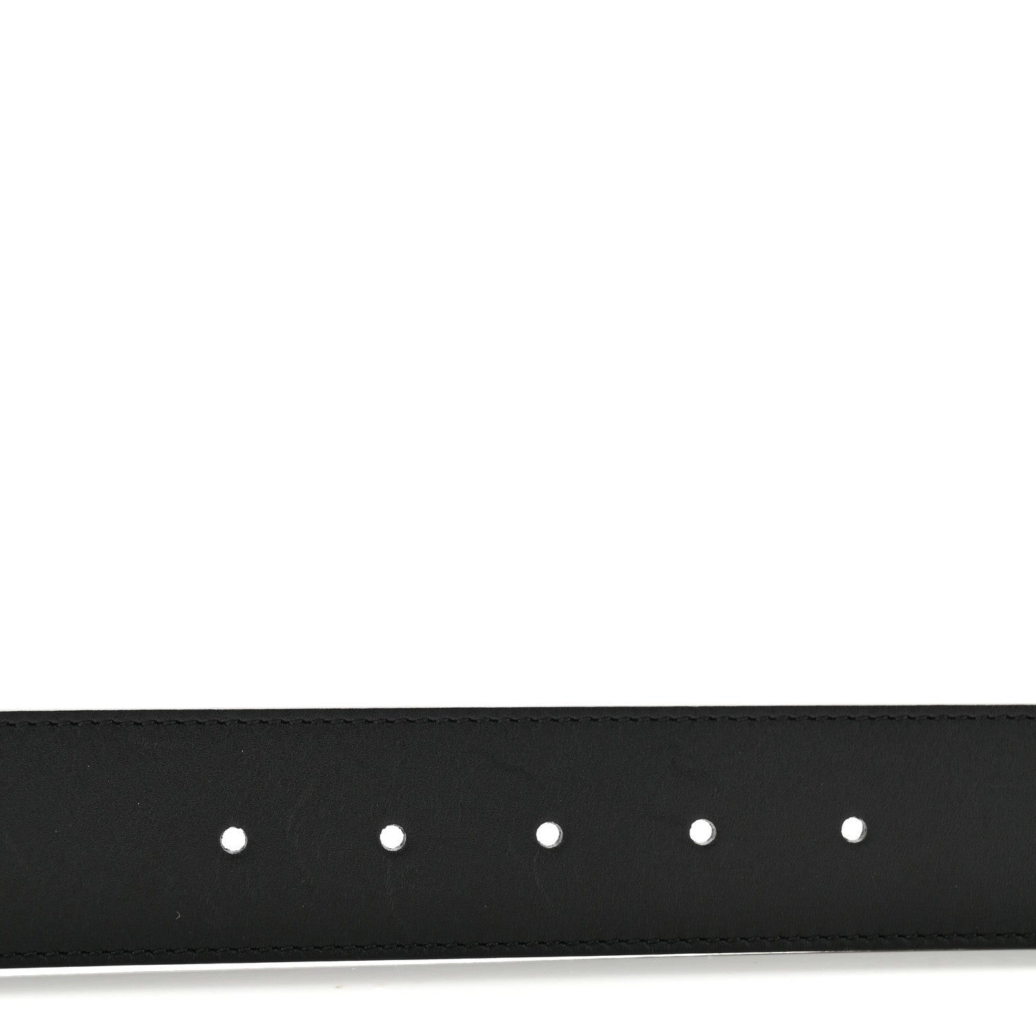 Gucci Calfskin Double G 20mm Belt 85 34 Black 3 of 6