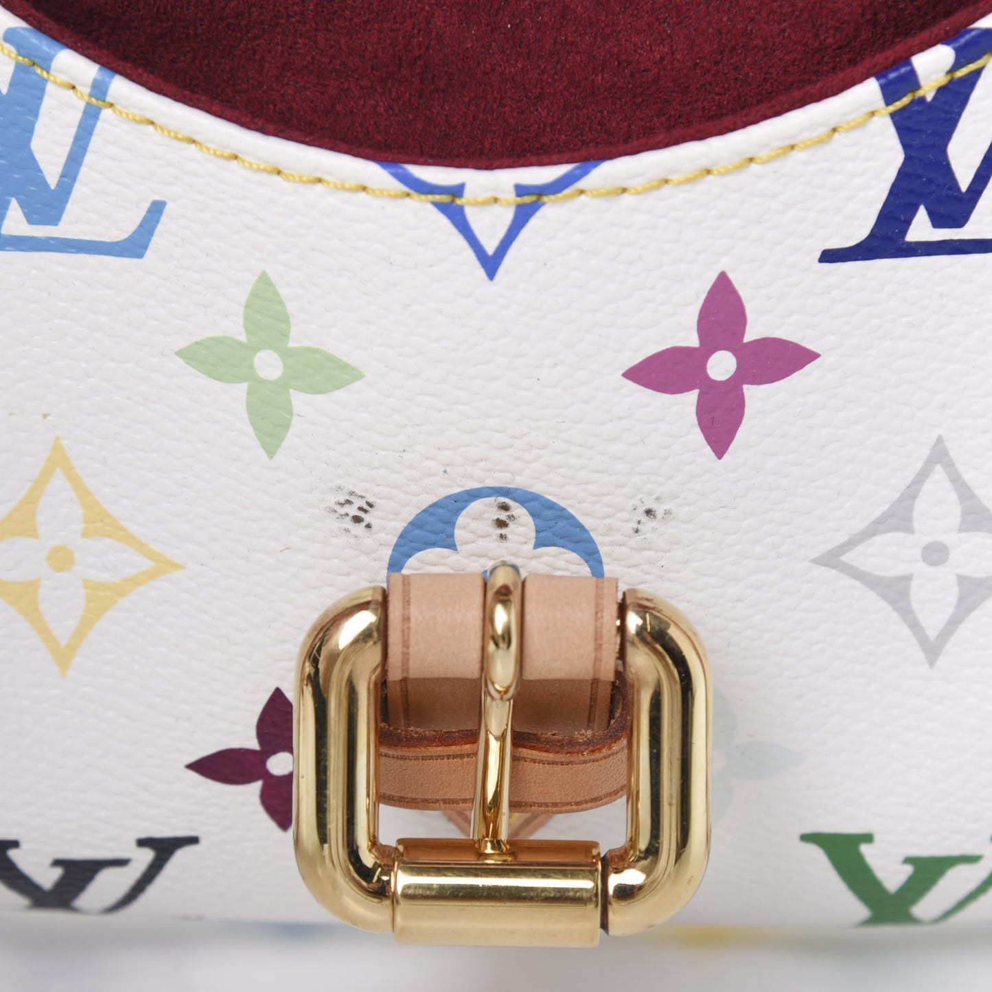 Monogram Multicolor Priscilla White