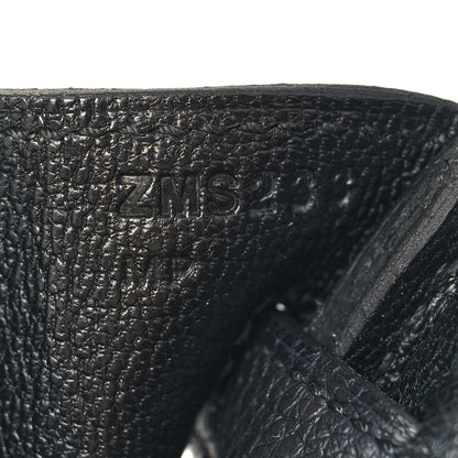 Hermes Togo Birkin 25 Black 7 of 13
