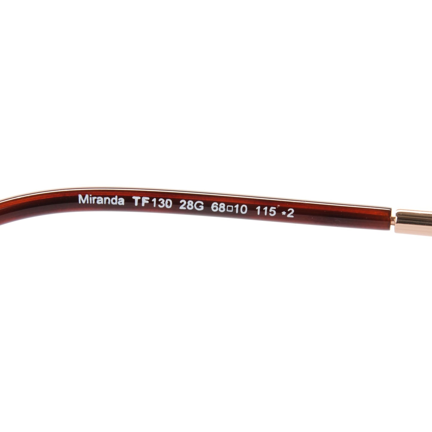Miranda Crossover Sunglasses TF130 Tortoise