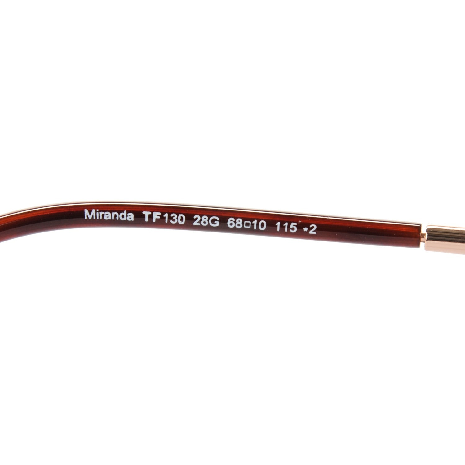 Tom Ford Miranda Crossover Sunglasses TF130 Tortoise 4 of 5