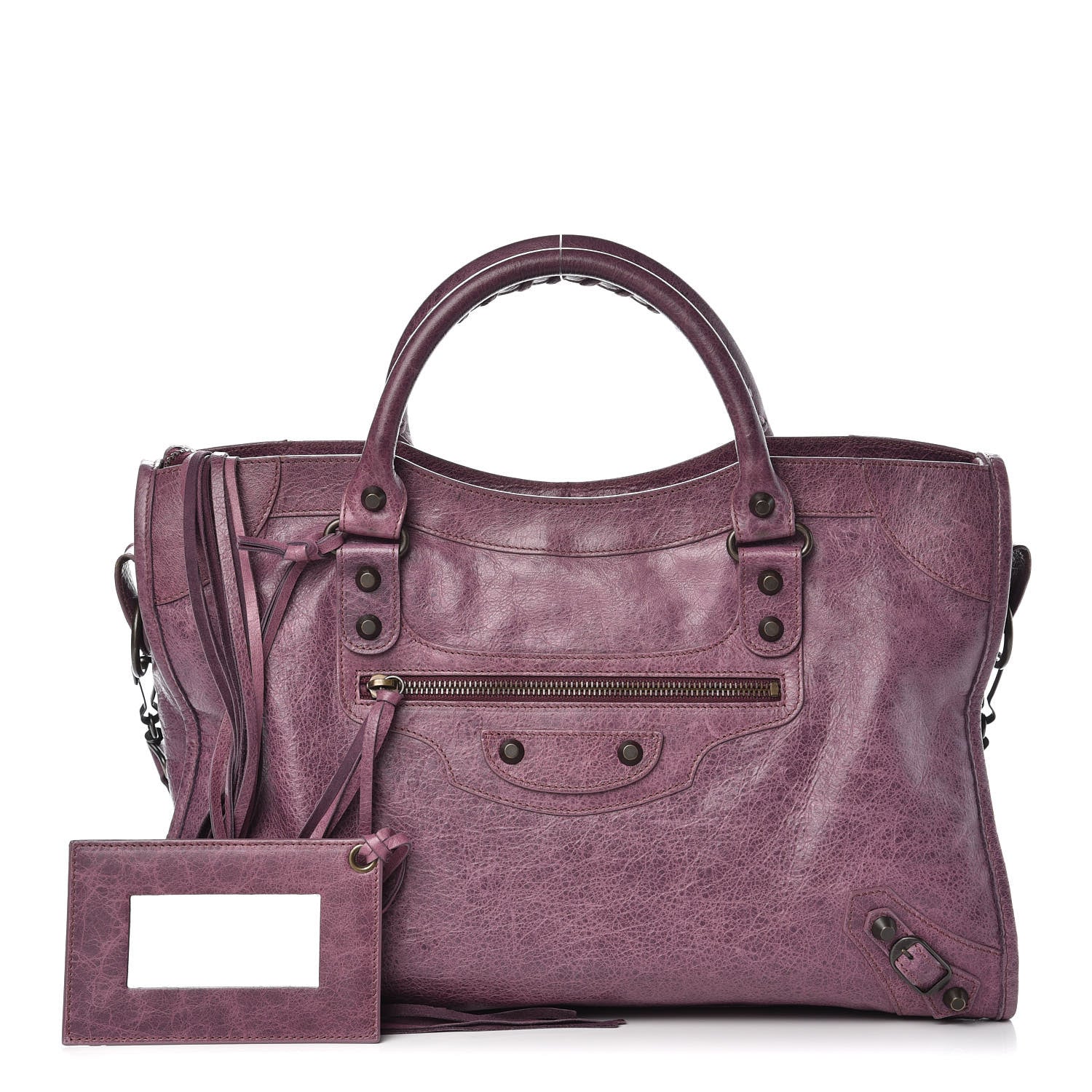 Balenciaga Agneau Classic Hardware City Murier 1 of 13
