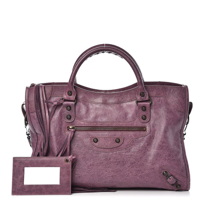 Balenciaga Agneau Classic Hardware City Murier 1 of 13