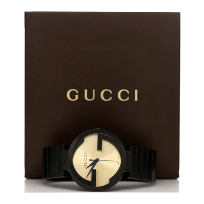 Gucci Stainless Steel 42mm Interlocking G Grammy Quartz Watch 5 of 5