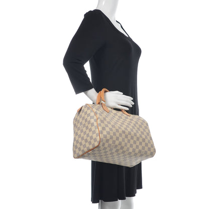 Louis Vuitton Damier Azur Speedy 30 2 of 19