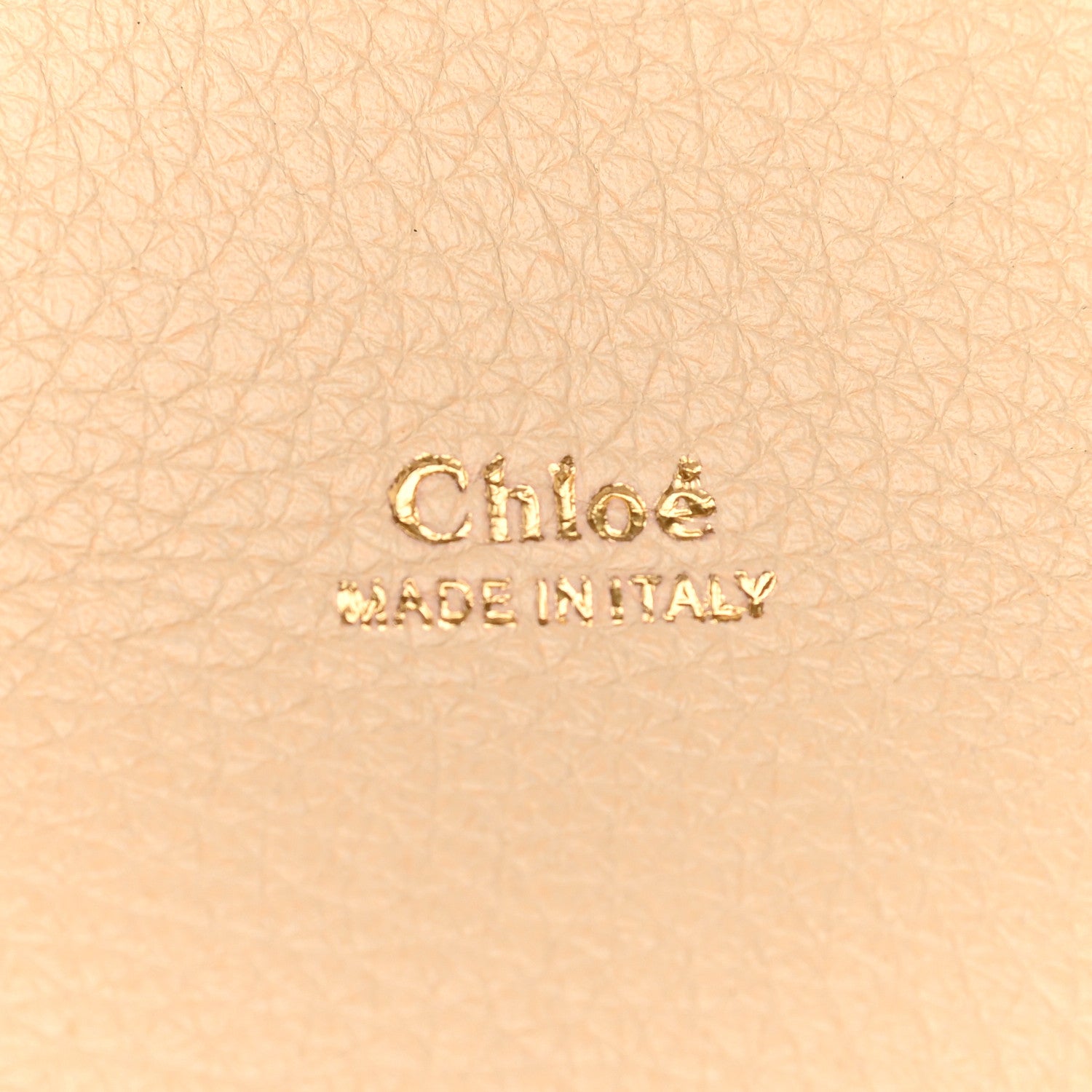 Chloe Shiny Grained Calfskin Medium Aby Day Shoulder Bag Blondie Beige 6 of 8