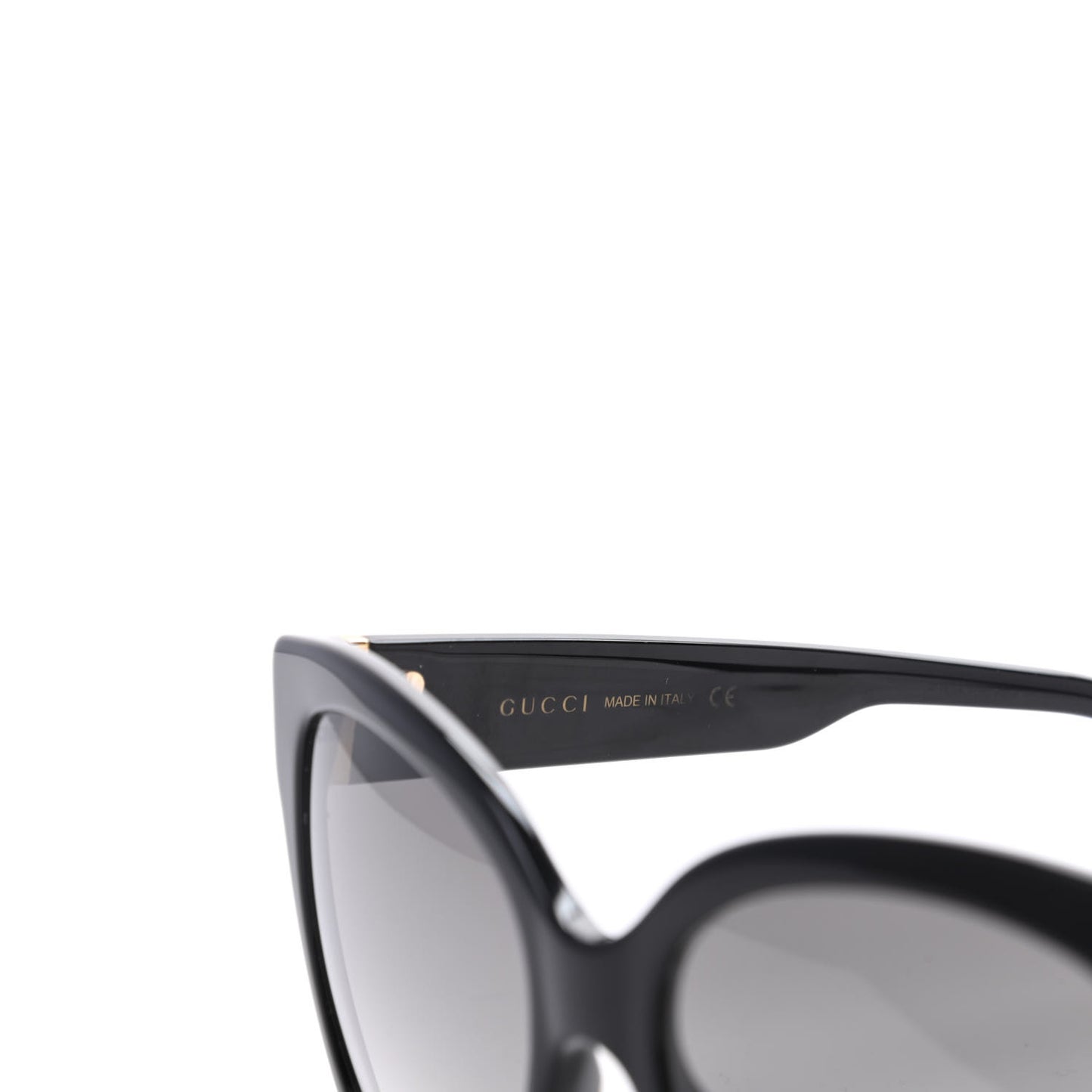Acetate Square Frame Sunglasses GG0459S Black
