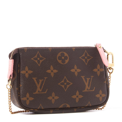 Louis Vuitton Monogram Illustre Mini Pochette Accessories Rose 3 of 9