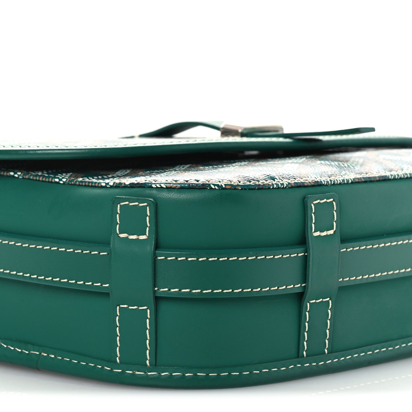 Goyardine Belvedere II PM Messenger Bag Green