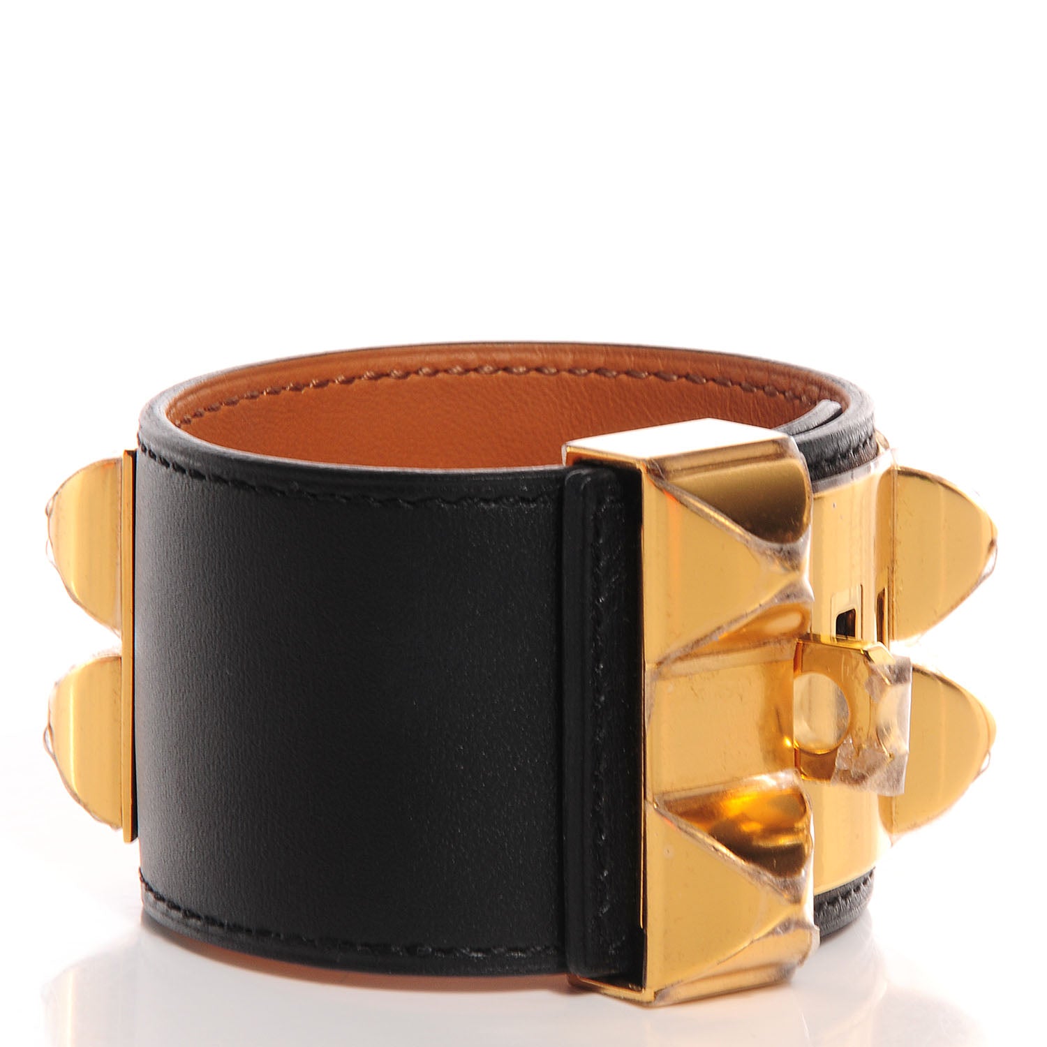 Hermes Chamonix Collier de Chien CDC Bracelet Black Small 3 of 7