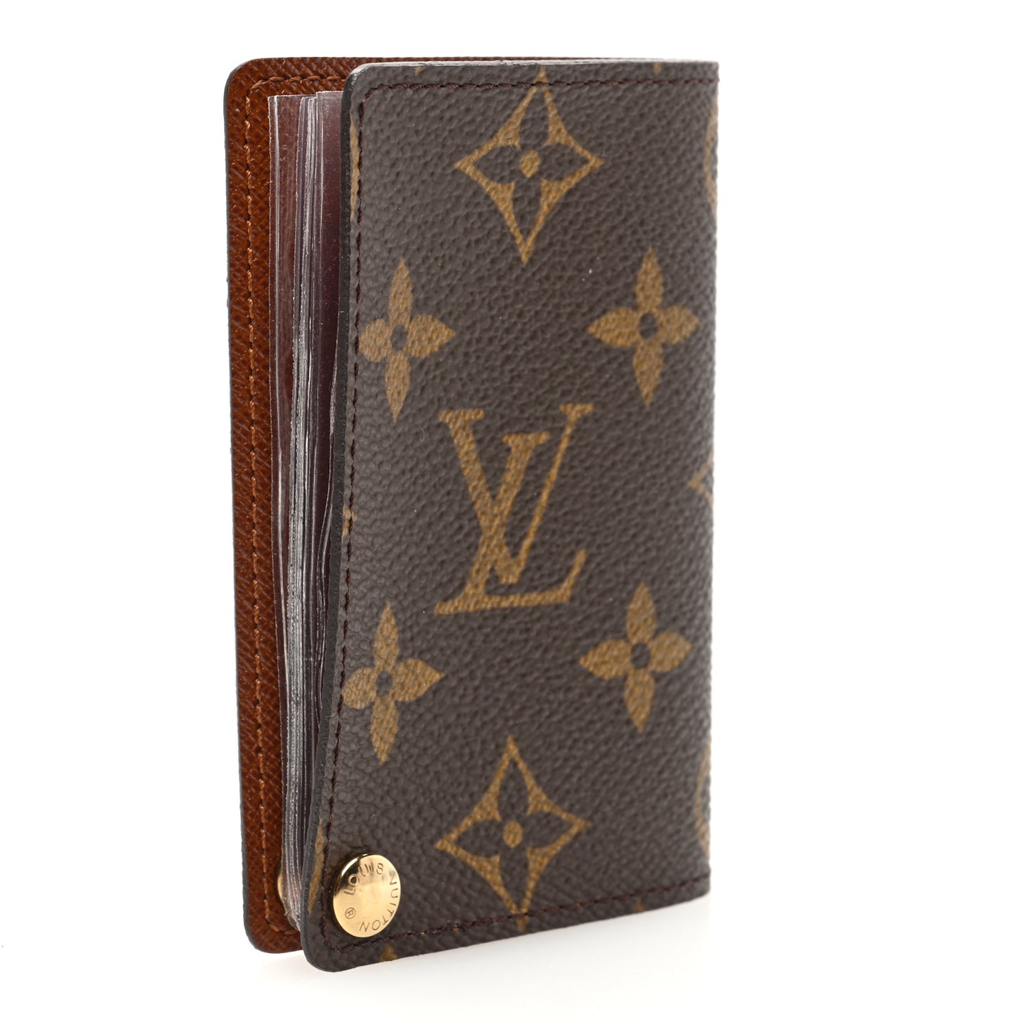 Monogram Credit Card Photo Holder