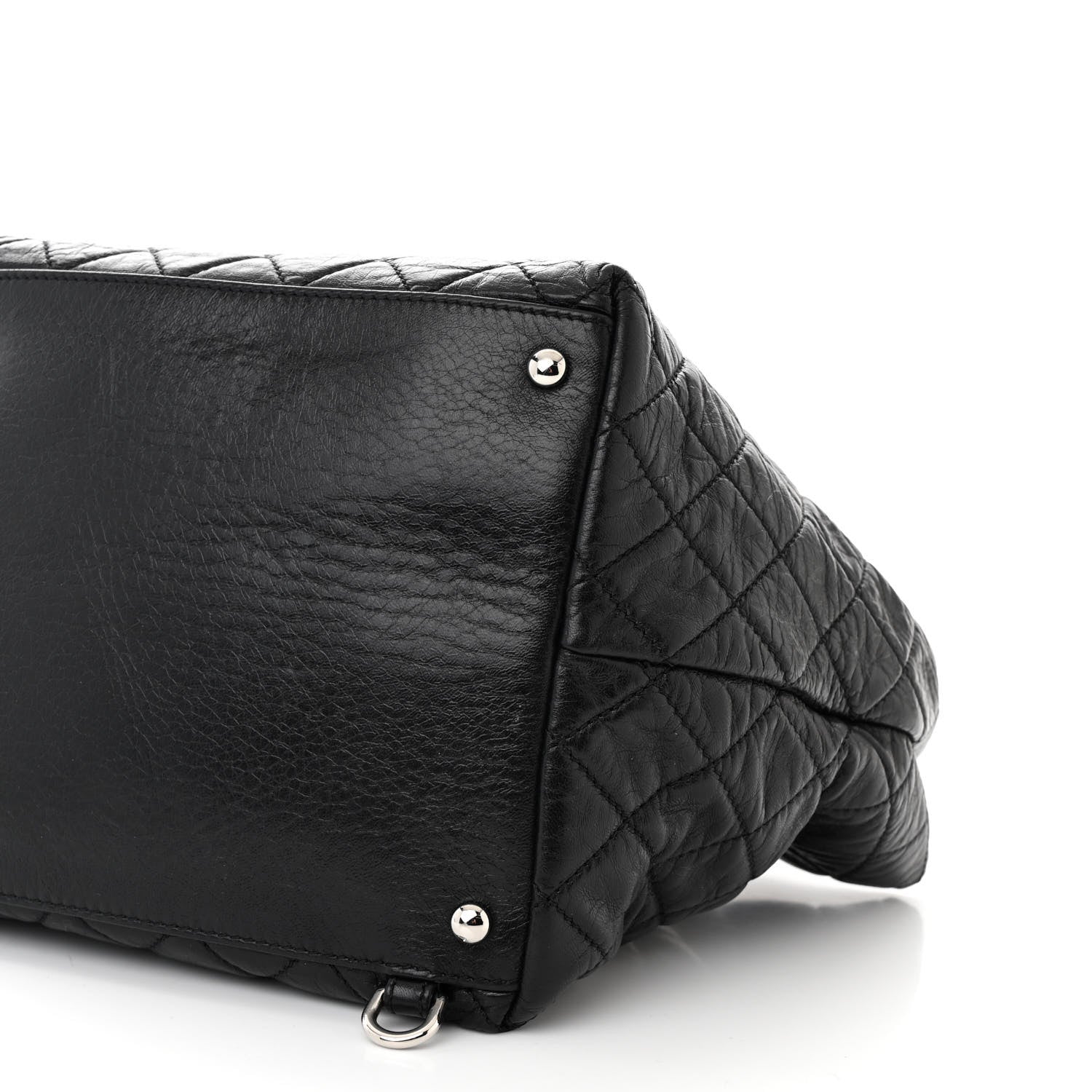 Chanel Glazed Calfskin Quilted Beijing Backpack Black 10 of 10
