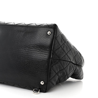 Chanel Glazed Calfskin Quilted Beijing Backpack Black 10 of 10