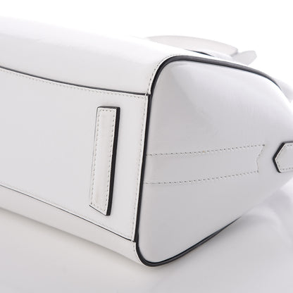 Givenchy Crinkled Patent Calfskin Mini Antigona White 9 of 9
