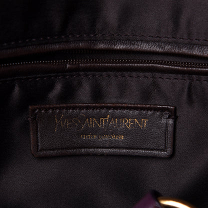 Saint Laurent Calfskin Medium Muse Purple 5 of 5