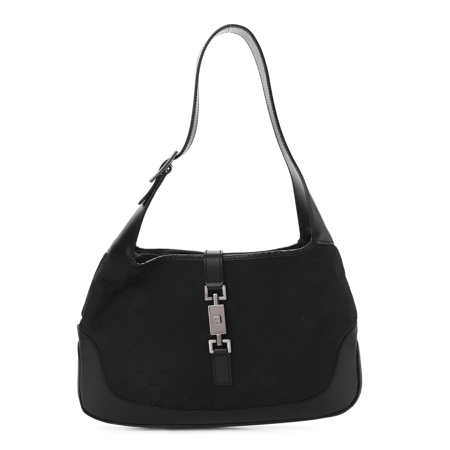 Monogram Small Jackie O Hobo Black