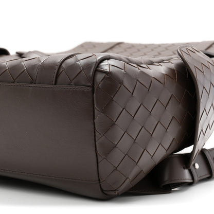 Bottega Veneta Calfskin Intrecciato Back To School Backpack Old Wood 10 of 10