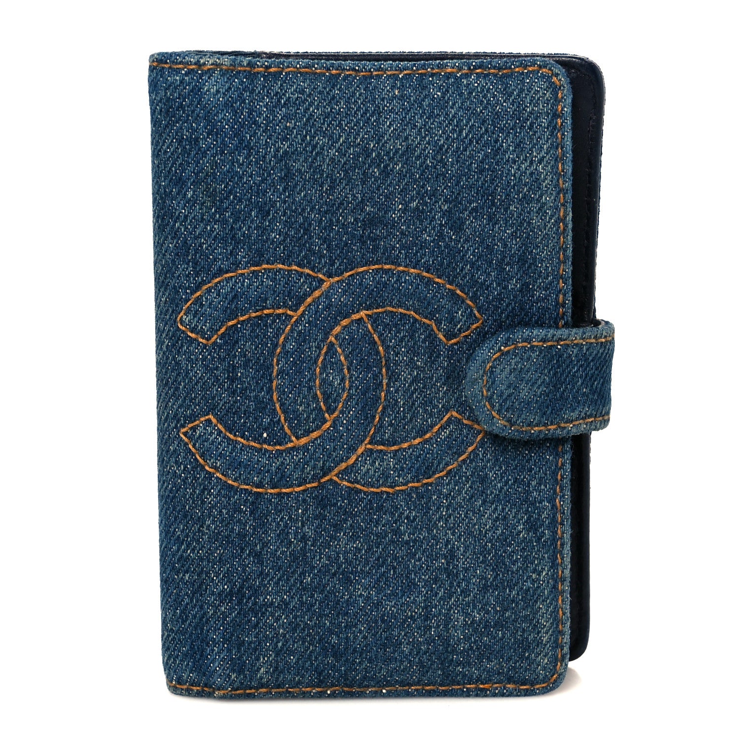 Chanel Denim CC Small Notebook Agenda Blue 1 of 9