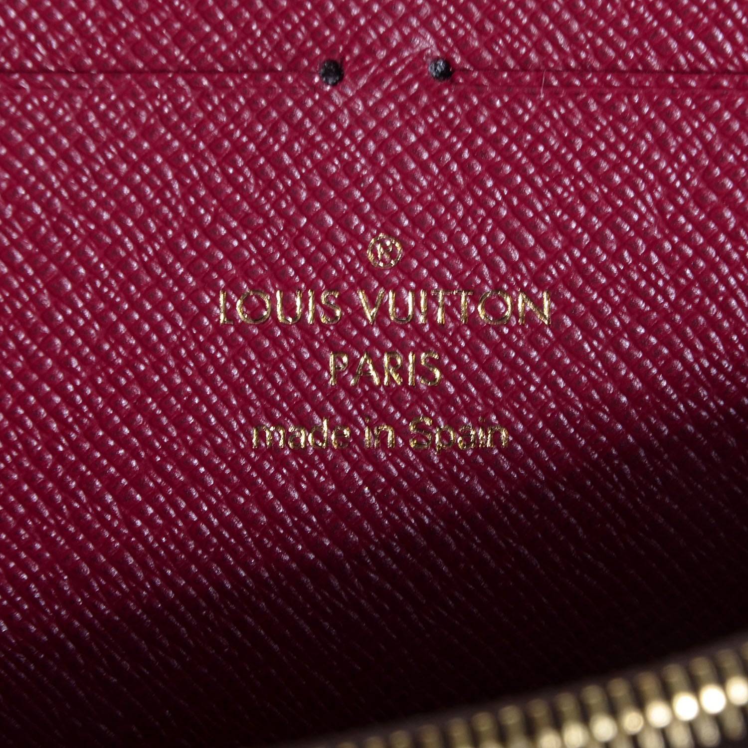 Louis Vuitton Monogram Clemence Wallet Fuchsia 6 of 9