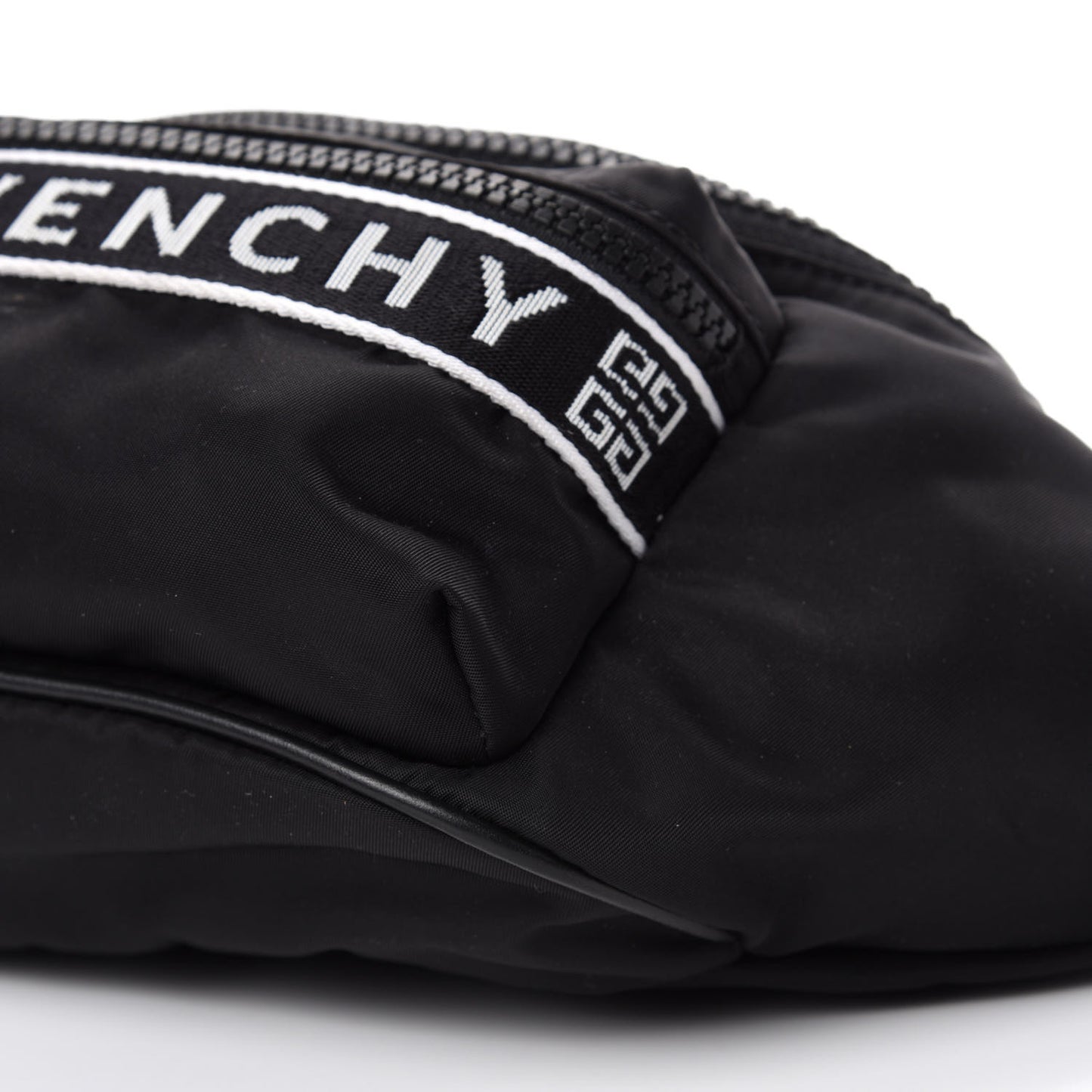 Nylon Light 3 Bum Bag Black White
