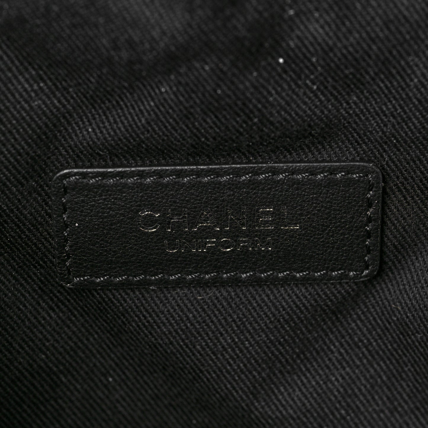Lambskin Quilted Waist Belt Bag Black