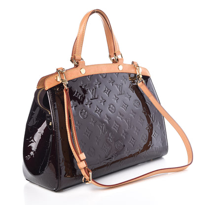 Louis Vuitton Vernis Brea MM Amarante 4 of 15